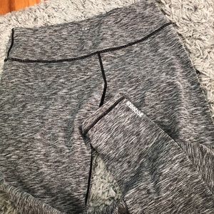 Reebok Grey workout running leggings